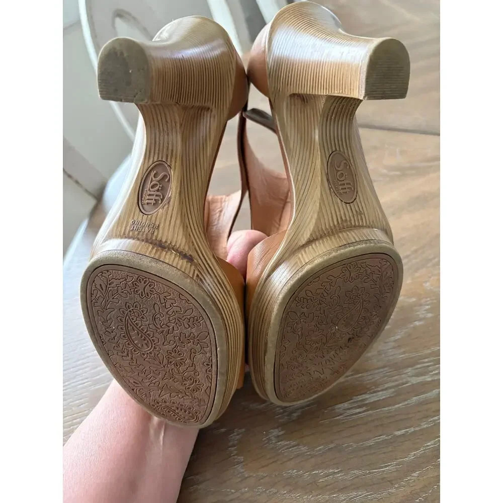Sofft Heels Women's Size 6.5M Open Toe Sandal Dabney Style #1536600 - Picture 10 of 12